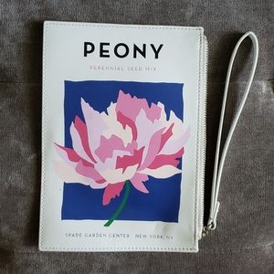Kate Spade Peony Seed mix Wristlet